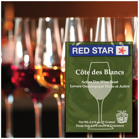 Red Star Cote des Blancs Wine Yeast