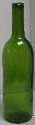 1.5 Liter Magnum Claret Wine Bottles -- Green.