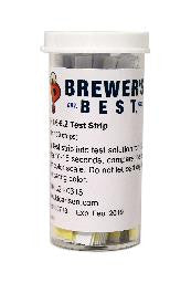 pH Papers Beer Range 4.6-6.2 100/Vial
