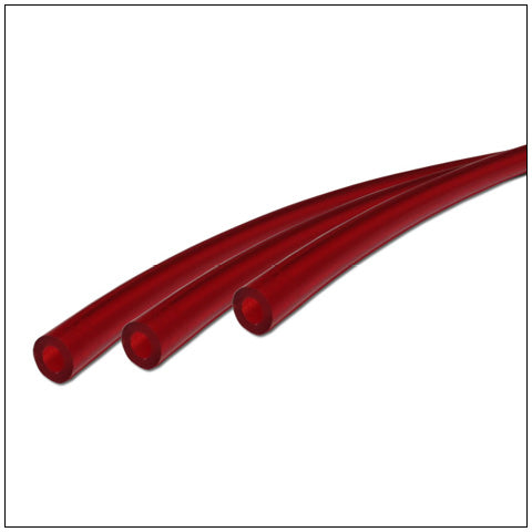 Tubing, 5/16" ID X 9/16" OD Thick-wall Trans-red (gas side)