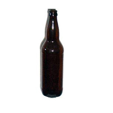 Amber Beer Bottle-22 oz