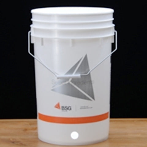 Bucket, 6.5 gallon Bottling Bucket with 1-inch pre-drilled hole