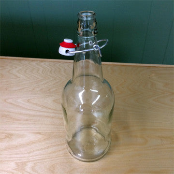 Clear Grolsch-style Bottles