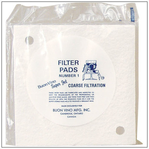 Super Jet Filter Pads - 8.0 Micron (