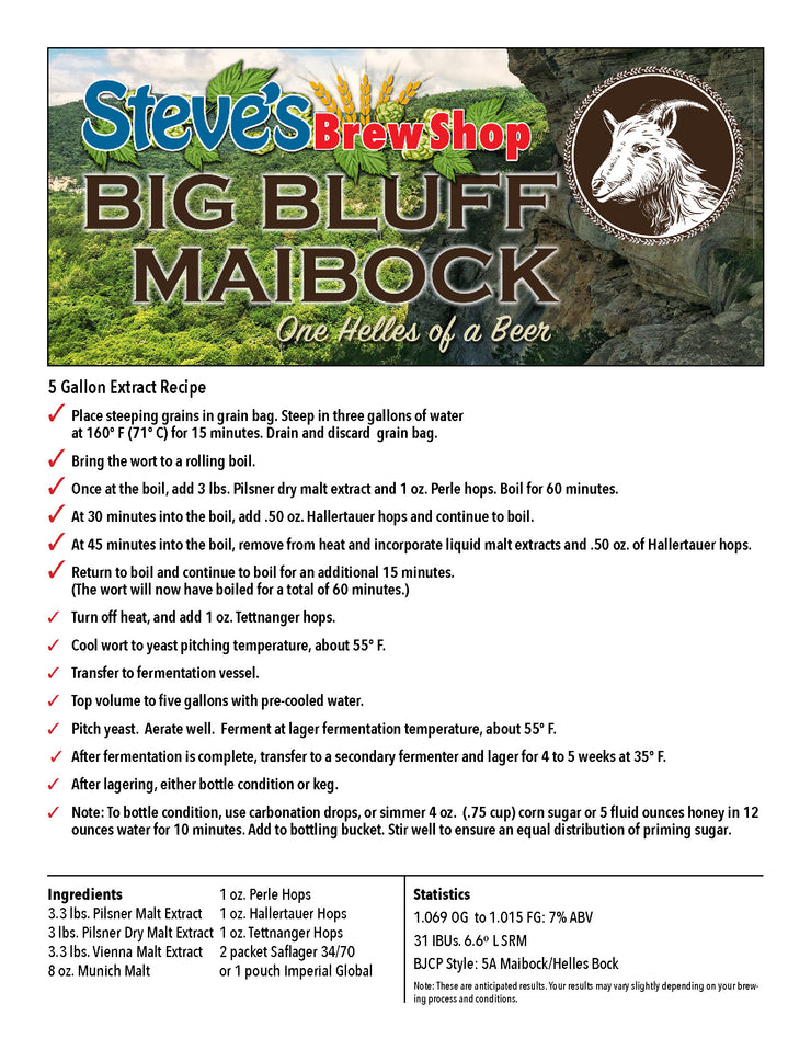 Big Bluff Maibock