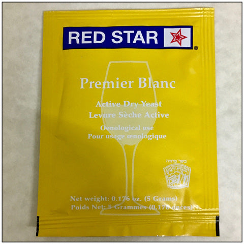 Red Star Premier Blanc Wine Yeast