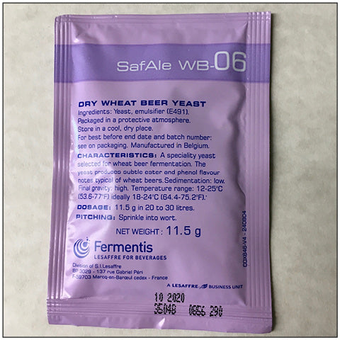 Fermentis: Safale WB-06 Dry Wheat Beer yeast